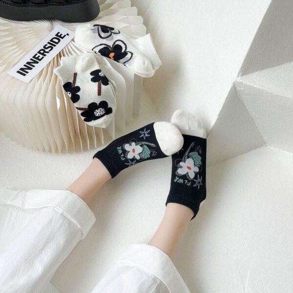 ⁦Cotton Socks⁩ - الصورة ⁦4⁩