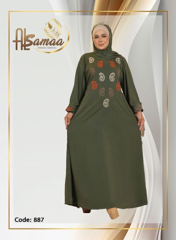 ⁦عباية السماء كود 887⁩ - الصورة ⁦5⁩