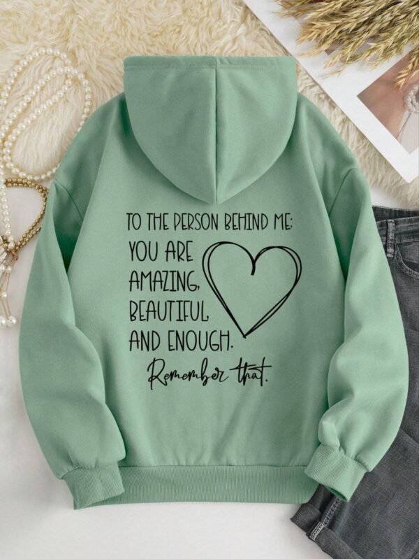 ⁦printed Hoodie⁩ - الصورة ⁦6⁩